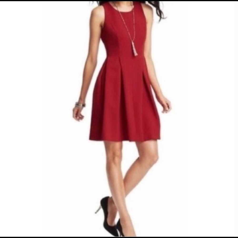 🌹LOFT Red Dress Size 2🌹